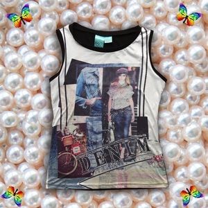 🖤👡Photographic Print Runway Tank 👡🖤